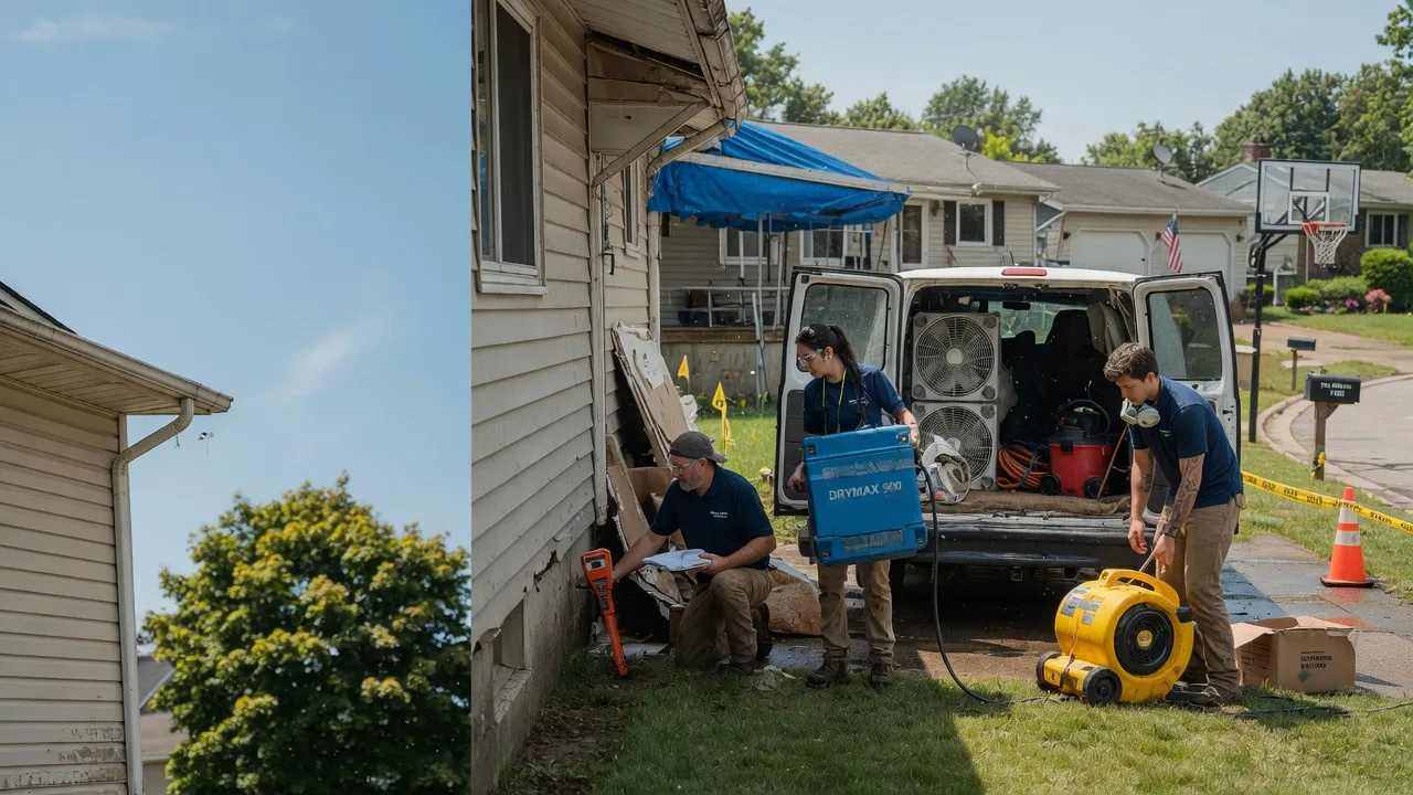 Ceiling Leak Cleanup in Twilight, WV near me